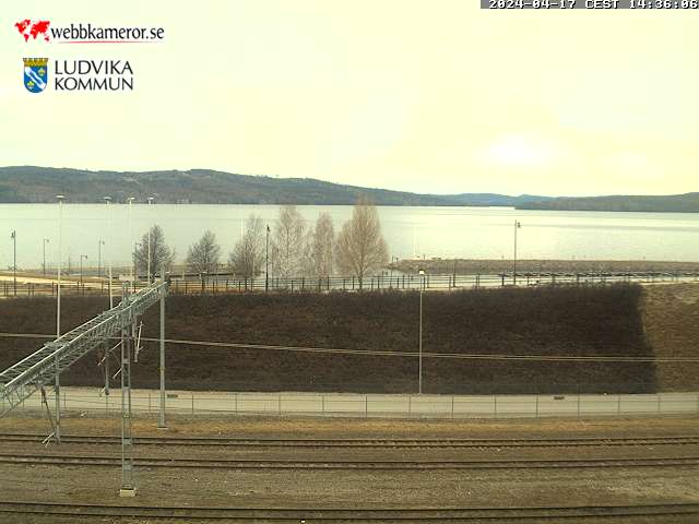 Webbkamera - Ludvika, vy mot sjön Väsman