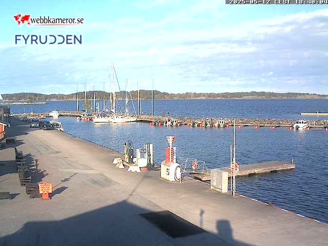 Webcam Fyrudden, Valdemarsvik, Östergötland, Schweden