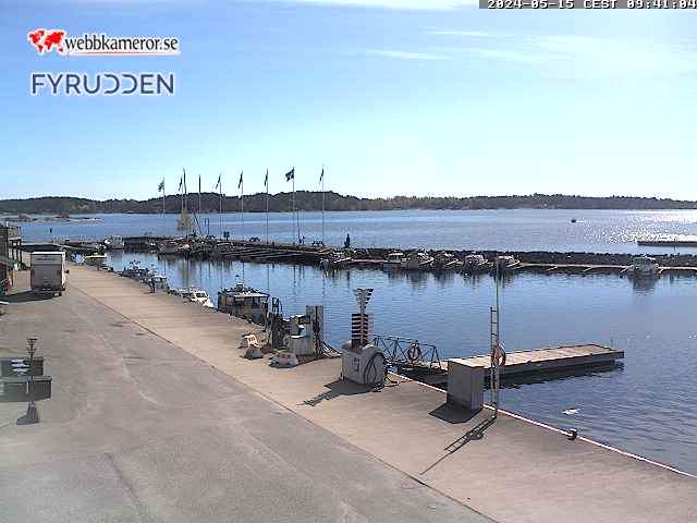 Webcam Fyrudden, Valdemarsvik, Östergötland, Schweden
