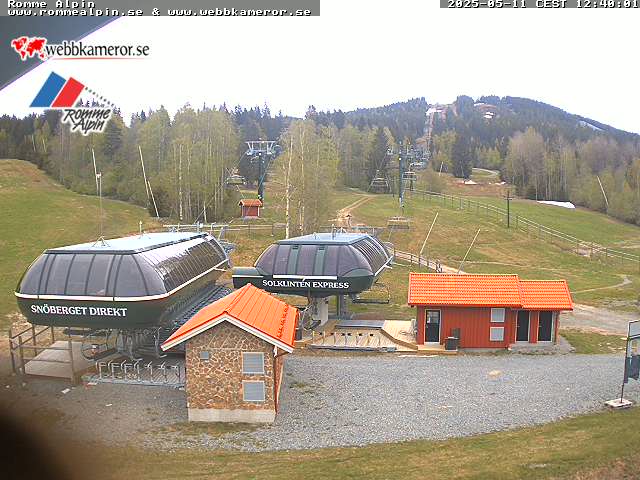 Vy mot Solklinten Express. Webcam